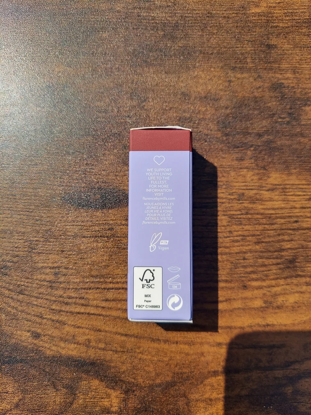 Florence By Mills Be A VIP Velvet Periodt Mauve Liquid Lipstick NWT Vegan Travel